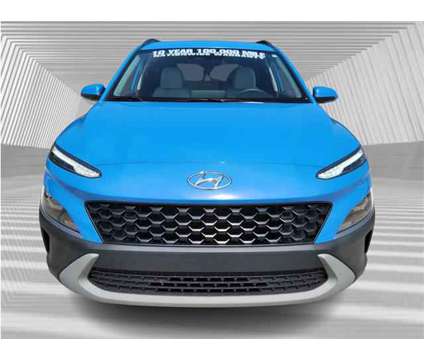 2022 Hyundai Kona SEL is a Blue 2022 Hyundai Kona SEL SUV in Fort Lauderdale FL
