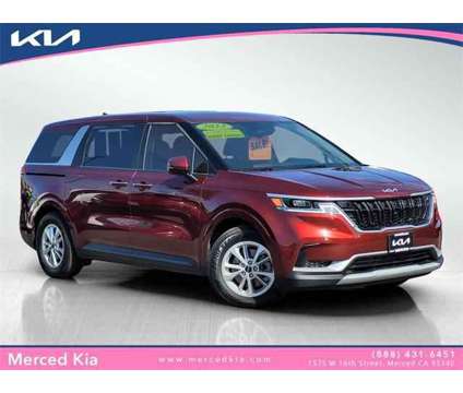 2023 Kia Carnival LX Seat Package is a Red 2023 Van in Merced CA