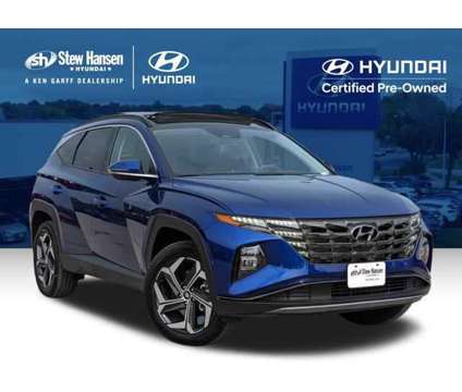 2024 Hyundai Tucson Limited is a Blue 2024 Hyundai Tucson Limited SUV in Clive IA