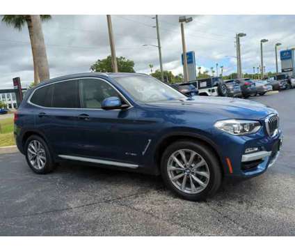 2018 BMW X3 xDrive30i is a Blue 2018 BMW X3 xDrive30i SUV in Daytona Beach FL
