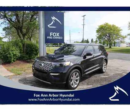 2020 Ford Explorer Platinum is a Black 2020 Ford Explorer Platinum SUV in Ann Arbor MI