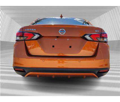 2022 Nissan Versa 1.6 SV Xtronic CVT is a Orange 2022 Nissan Versa 1.6 Trim Sedan in Fort Lauderdale FL