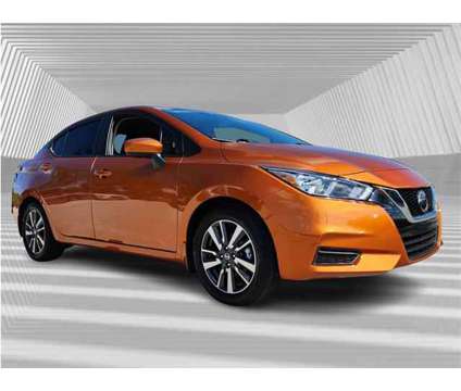2022 Nissan Versa 1.6 SV Xtronic CVT is a Orange 2022 Nissan Versa 1.6 Trim Sedan in Fort Lauderdale FL