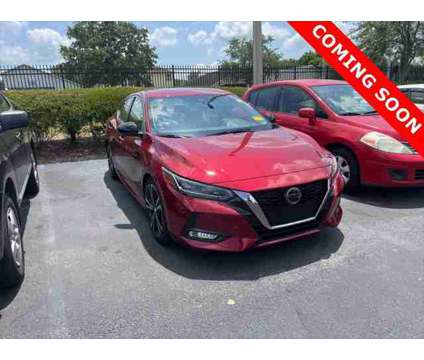 2021 Nissan Sentra SR Xtronic CVT is a Red 2021 Nissan Sentra SR Sedan in Orlando FL