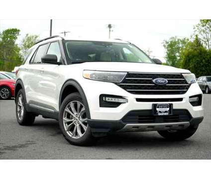2021 Ford Explorer XLT is a White 2021 Ford Explorer XLT SUV in Queensbury NY