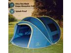 BRAND NEW Instant Tent-Spacious 4-Person