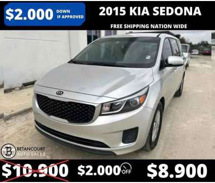 2015 Kia Sedona for sale is a Silver 2015 Kia Sedona Car for Sale in Miami FL