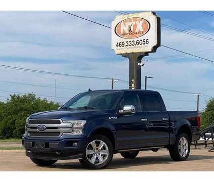 2020 Ford F150 SuperCrew Cab for sale is a Blue 2020 Ford F-150 SuperCrew Car for Sale in Garland TX