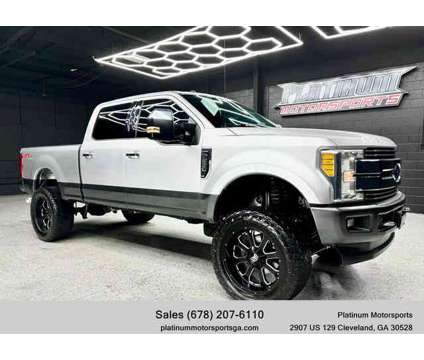 2017 Ford F250 Super Duty Crew Cab for sale is a Silver 2017 Ford F-250 Super Duty Car for Sale in Cleveland GA