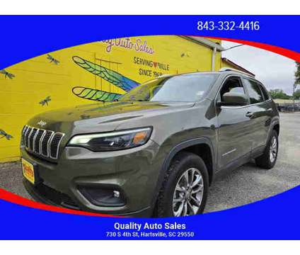2019 Jeep Cherokee for sale is a Green 2019 Jeep Cherokee Car for Sale in Hartsville SC