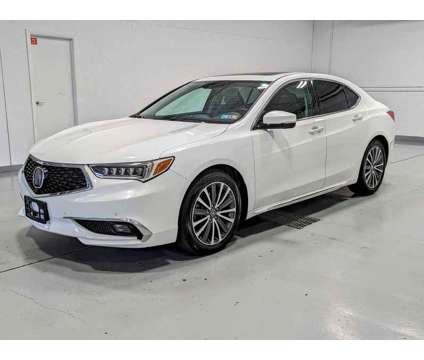2018UsedAcuraUsedTLX is a White 2018 Acura TLX Car for Sale in Greensburg PA