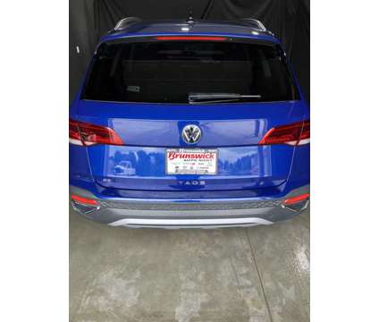 2024UsedVolkswagenUsedTaosUsedFWD is a Blue 2024 Car for Sale in Brunswick OH