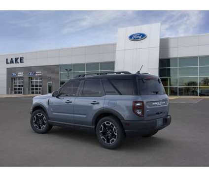 2024NewFordNewBronco Sport is a Blue, Grey 2024 Ford Bronco Car for Sale in Milwaukee WI