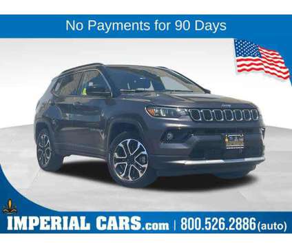 2024NewJeepNewCompass is a Grey 2024 Jeep Compass Limited Car for Sale in Mendon MA