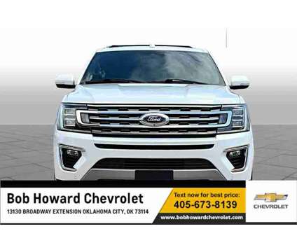 2020UsedFordUsedExpedition Max is a White 2020 Ford Expedition Car for Sale in Oklahoma City OK