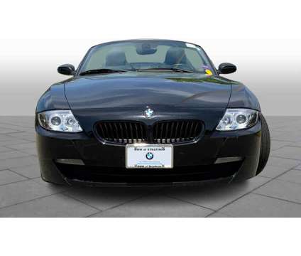 2007UsedBMWUsedZ4 is a Black 2007 BMW Z4 Car for Sale in Stratham NH
