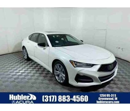 2021UsedAcuraUsedTLX is a Silver, White 2021 Acura TLX Car for Sale in Greenwood IN