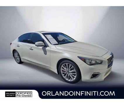 2021UsedINFINITIUsedQ50 is a White 2021 Infiniti Q50 Car for Sale in Orlando FL