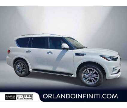 2023UsedINFINITIUsedQX80 is a White 2023 Infiniti QX80 Car for Sale in Orlando FL