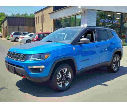 2018UsedJeepUsedCompass is a Blue 2018 Jeep Compass Car for Sale in Westfield MA