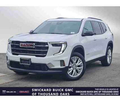 2024NewGMCNewAcadia is a White 2024 GMC Acadia Car for Sale in Thousand Oaks CA