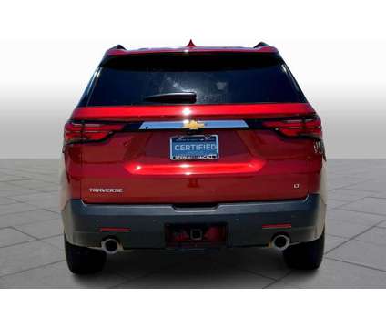 2022UsedChevroletUsedTraverse is a Red 2022 Chevrolet Traverse LT Car for Sale in Houston TX