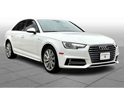 2018UsedAudiUsedA4 is a White 2018 Audi A4 Car for Sale in Houston TX