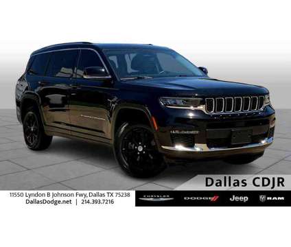 2022UsedJeepUsedGrand Cherokee L is a Black 2022 Jeep grand cherokee Car for Sale in Dallas TX