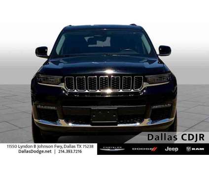 2022UsedJeepUsedGrand Cherokee L is a Black 2022 Jeep grand cherokee Car for Sale in Dallas TX