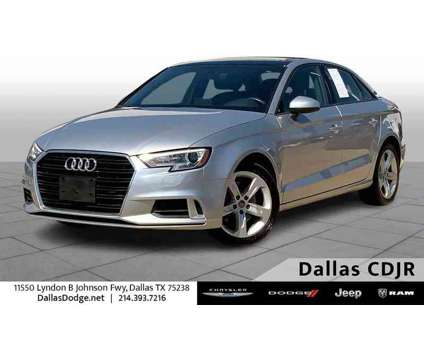 2018UsedAudiUsedA3 is a Silver 2018 Audi A3 Car for Sale in Dallas TX