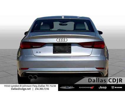 2018UsedAudiUsedA3 is a Silver 2018 Audi A3 Car for Sale in Dallas TX