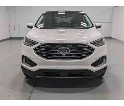 2019UsedFordUsedEdge is a Silver, White 2019 Ford Edge Car for Sale in Greensburg PA