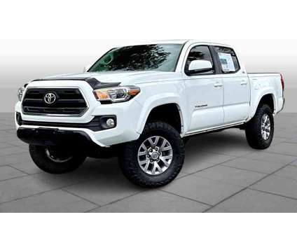 2017UsedToyotaUsedTacoma is a White 2017 Toyota Tacoma Car for Sale in Bluffton SC