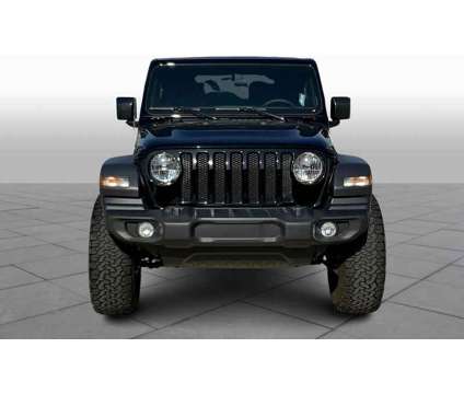 2023UsedJeepUsedWrangler is a Black 2023 Jeep Wrangler Car for Sale in Tulsa OK