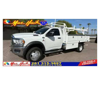 2024NewRamNew4500 Chassis Cab is a White 2024 Car for Sale in Houston TX