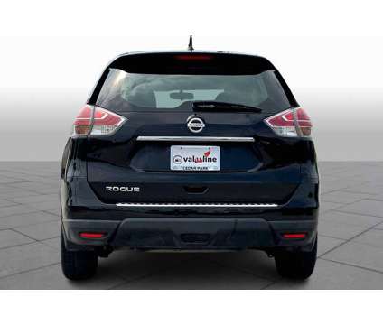 2016UsedNissanUsedRogue is a Black 2016 Nissan Rogue Car for Sale in Cedar Park TX