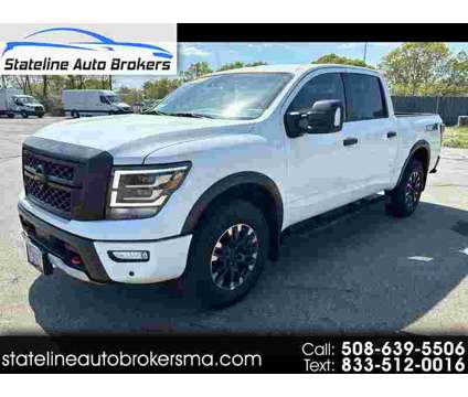 Used 2022 NISSAN Titan For Sale is a White 2022 Nissan Titan Truck in Attleboro MA