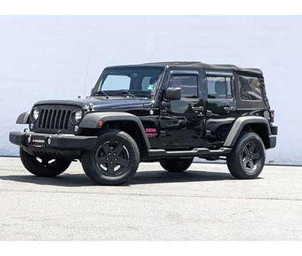 2014 Jeep Wrangler Unlimited Sport is a Black 2014 Jeep Wrangler Unlimited Sport Car for Sale in Somerville NJ