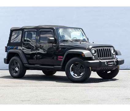 2014 Jeep Wrangler Unlimited Sport is a Black 2014 Jeep Wrangler Unlimited Sport Car for Sale in Somerville NJ