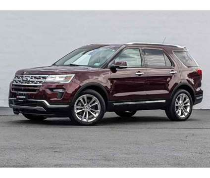 2018 Ford Explorer Limited is a Red 2018 Ford Explorer Limited Car for Sale in Somerville NJ