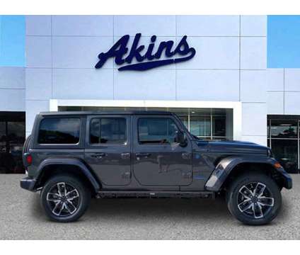 2024 Jeep Wrangler 4xe Sport S is a Grey 2024 Jeep Wrangler Car for Sale in Winder GA