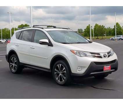 2015 Toyota RAV4 Limited is a White 2015 Toyota RAV4 Limited SUV in Naperville IL