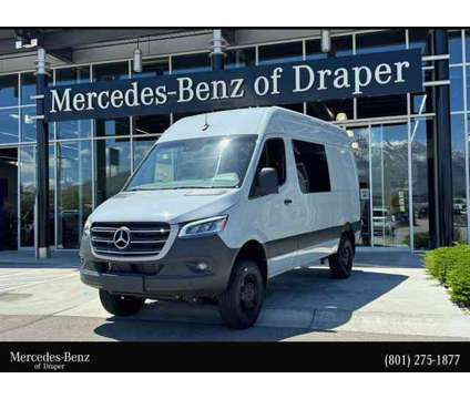 2024 Mercedes-Benz Sprinter Crew Van is a Grey, Silver 2024 Mercedes-Benz Sprinter 2500 Trim Van in Draper UT