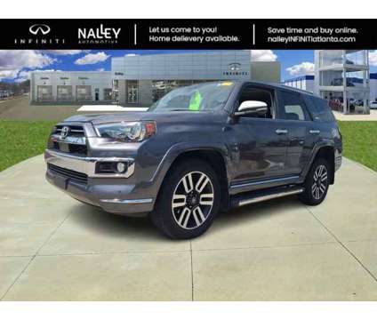 2020 Toyota 4Runner Limited is a Grey 2020 Toyota 4Runner Limited Car for Sale in Atlanta GA