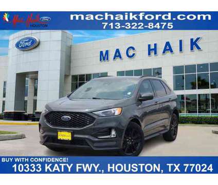 2021 Ford Edge SEL is a Grey 2021 Ford Edge SEL Car for Sale in Houston TX