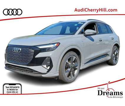 2024 Audi Q4 e-tron Premium is a Grey 2024 Car for Sale in Cherry Hill NJ