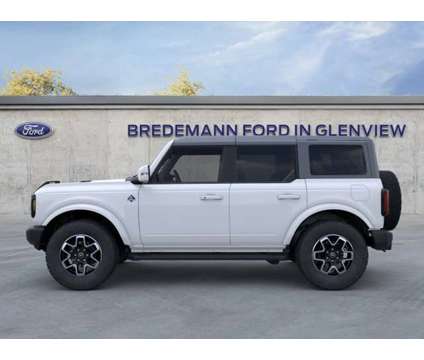 2024 Ford Bronco Outer Banks is a White 2024 Ford Bronco Car for Sale in Glenview IL