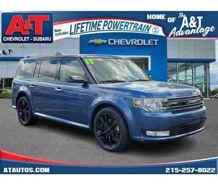 2018 Ford Flex SEL is a Blue 2018 Ford Flex SEL Car for Sale in Sellersville PA