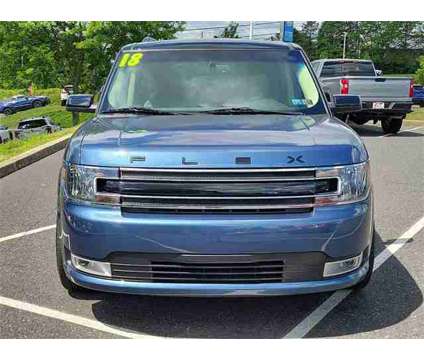 2018 Ford Flex SEL is a Blue 2018 Ford Flex SEL Car for Sale in Sellersville PA