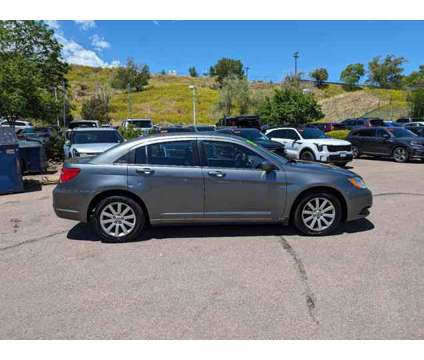 2013 Chrysler 200 Touring is a Grey 2013 Chrysler 200 Model Touring Car for Sale in Colorado Springs CO